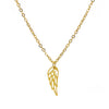Flügel Halskette Gold (Edelstahl vergoldet)