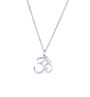 OM Halskette 925 Sterling Silber