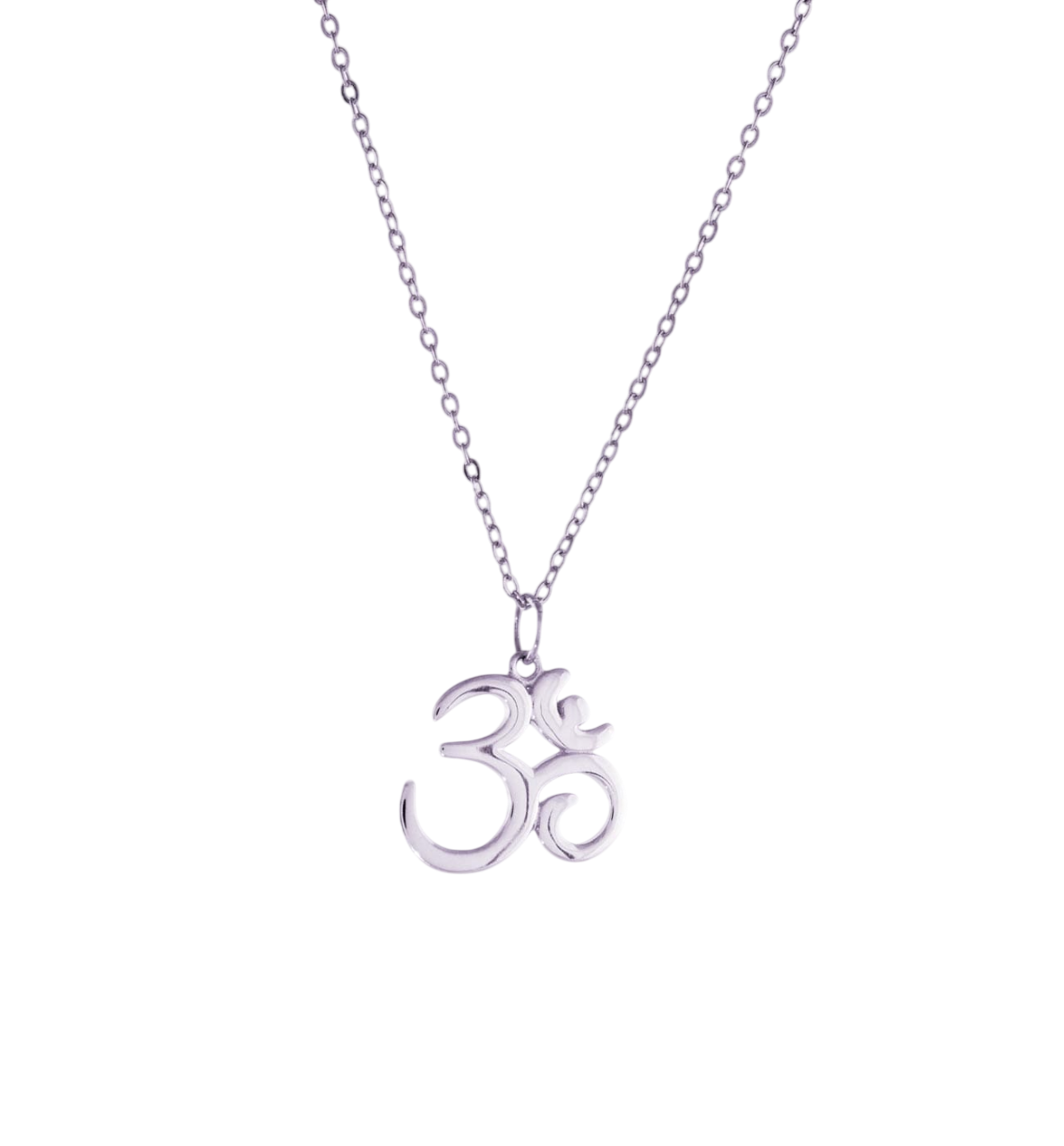 OM Halskette 925 Sterling Silber