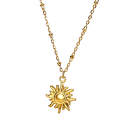 Crescent Necklace Gold
