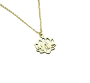 Lotusblüten Kette Gold – Spiritueller Blume Anhänger