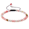 Watermelon Boho Armband – Verstellbar, Handgemacht
