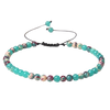 Turquoise Wave Boho Armband – Verstellbar, Handgemacht