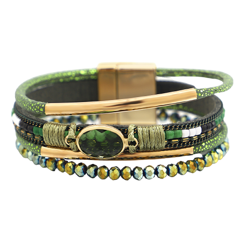 Böhmisches Armband mit Magnetverschluss