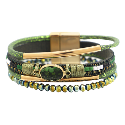 Böhmisches Armband mit Magnetverschluss