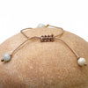 Amazonit Boho Armband