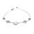 Blüten Ornament Armband Silber