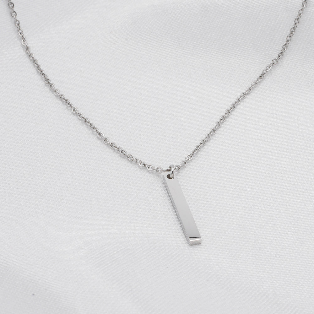 Halskette Stäbchen Silber