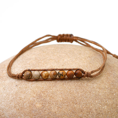 Jaspis Armband
