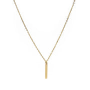 Gold Kette mit Stäbchen