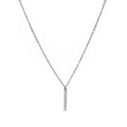 Silber Kette mit Stäbchen