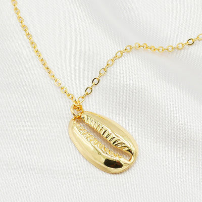 Muschelkette Gold Kauri