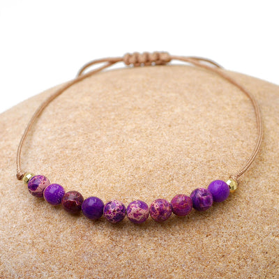 Naturstein Armband - Boho Stil