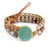 Boho Naturstein Armband