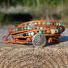 Naturstein Perlen Armband
