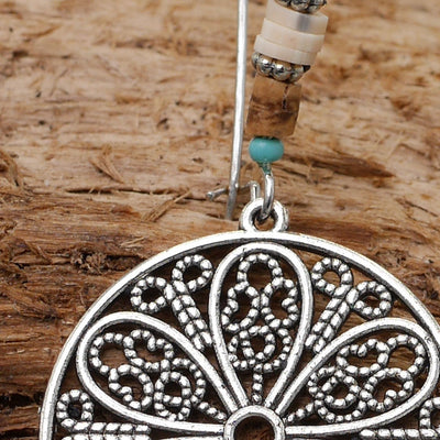 Ornament Ohrringe Boho Stil