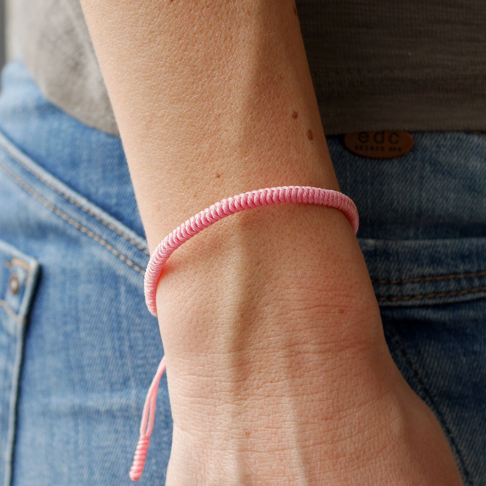Tibetisches Armband Rosa