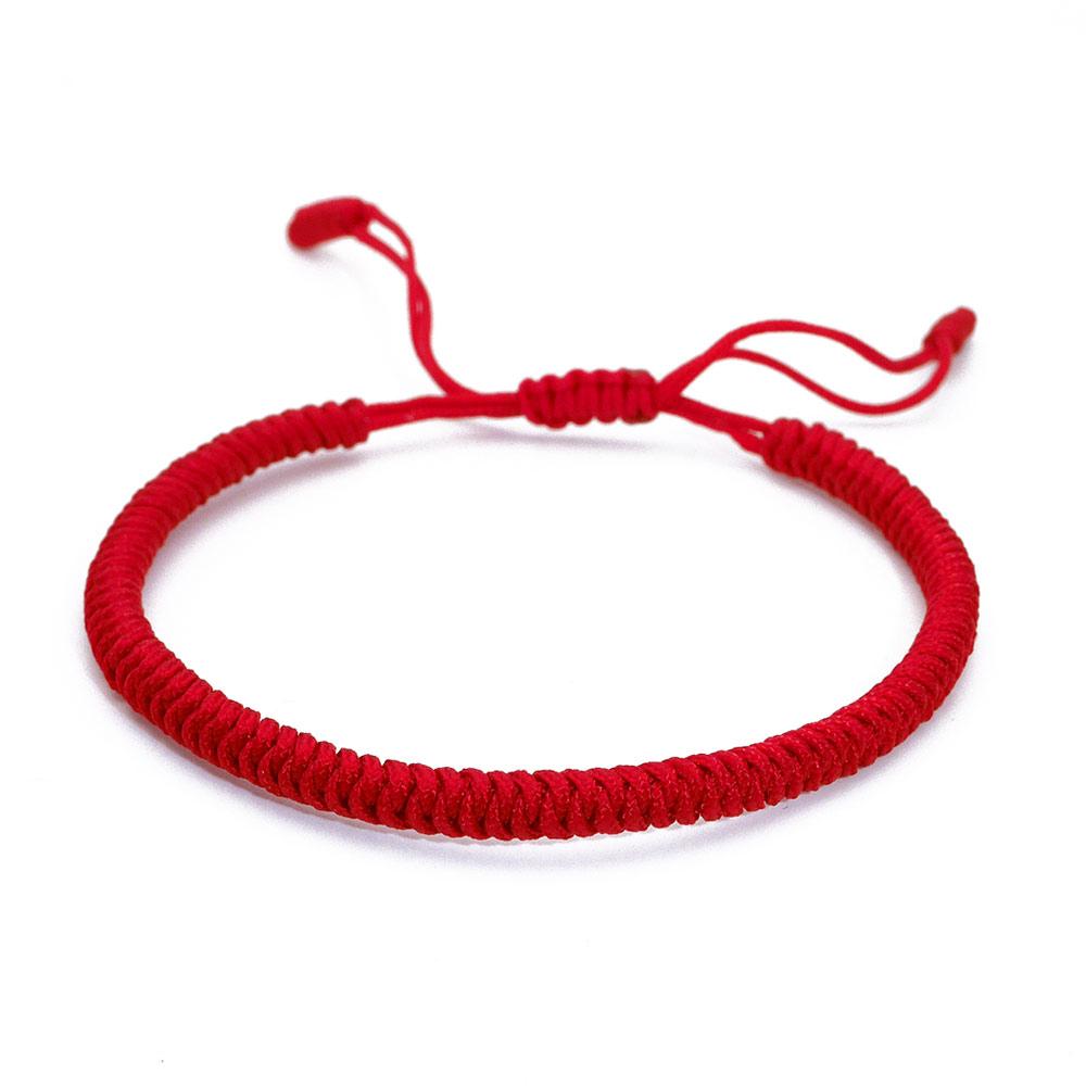 Tibetisches Armband in rot