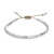 Silber glänzendes Armband
