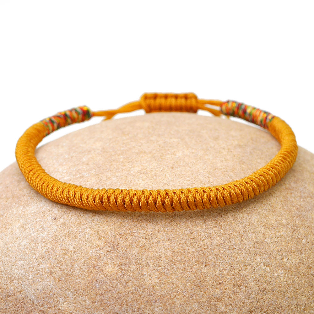 Tibetisches Armband in gelb
