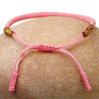 Tibetisches Armband rosa