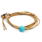 Türkis Kugel Armband