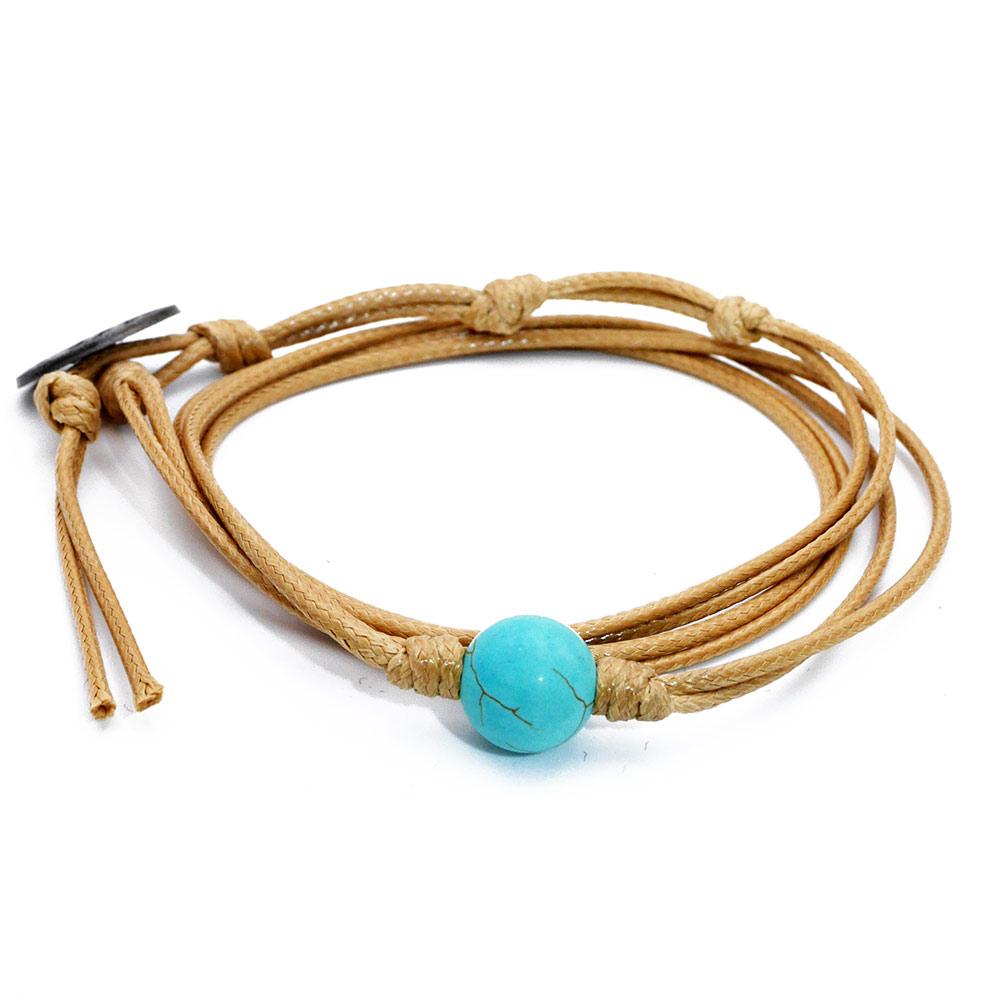 Türkis Kugel Armband