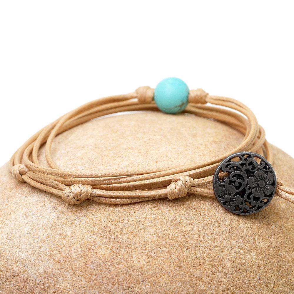 Türkis Stein Armband