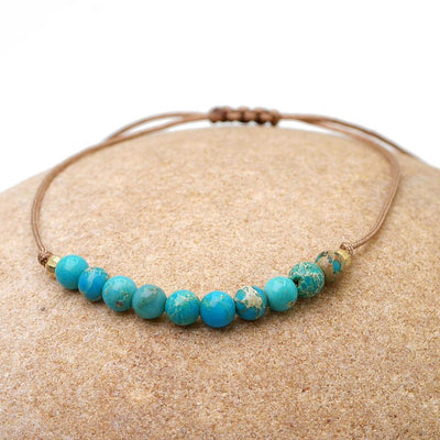 Naturstein Armband - Boho & Yoga Stil