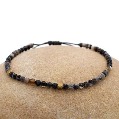 Zartes Yoga Armband Natursteinen