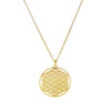 Blume des Lebens Kette Gold