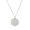 Blume des Lebens Kette Silber