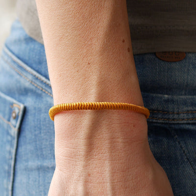 Tibetisches Armband gelb