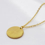 Halskette Auge Gold