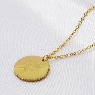 Halskette Auge Gold