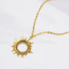 Halskette Sonne Gold