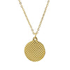 Horus Eye Necklace Gold