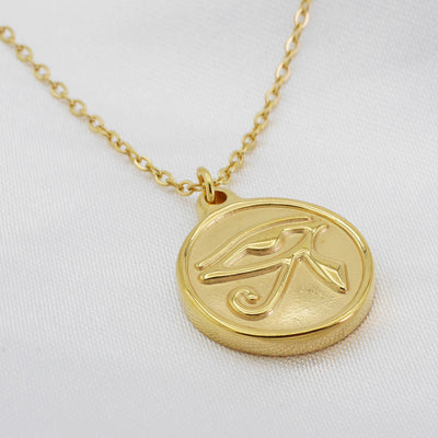 Horus / Horusauge Halskette Gold