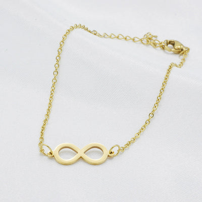 Unendlichkeitszeichen Armband Gold (vergoldet)