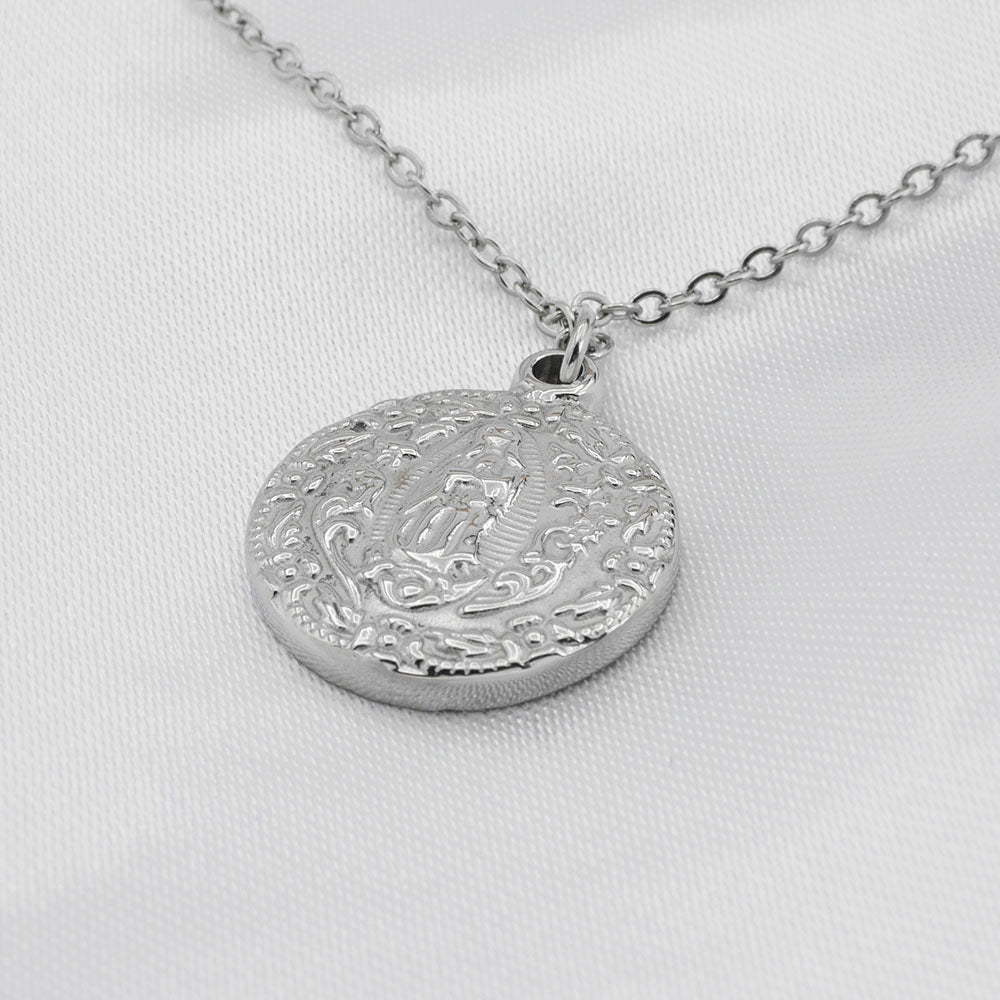 jungfrau maria kette silber (versilbert)