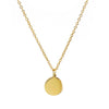 kompass kette gold, rückseite