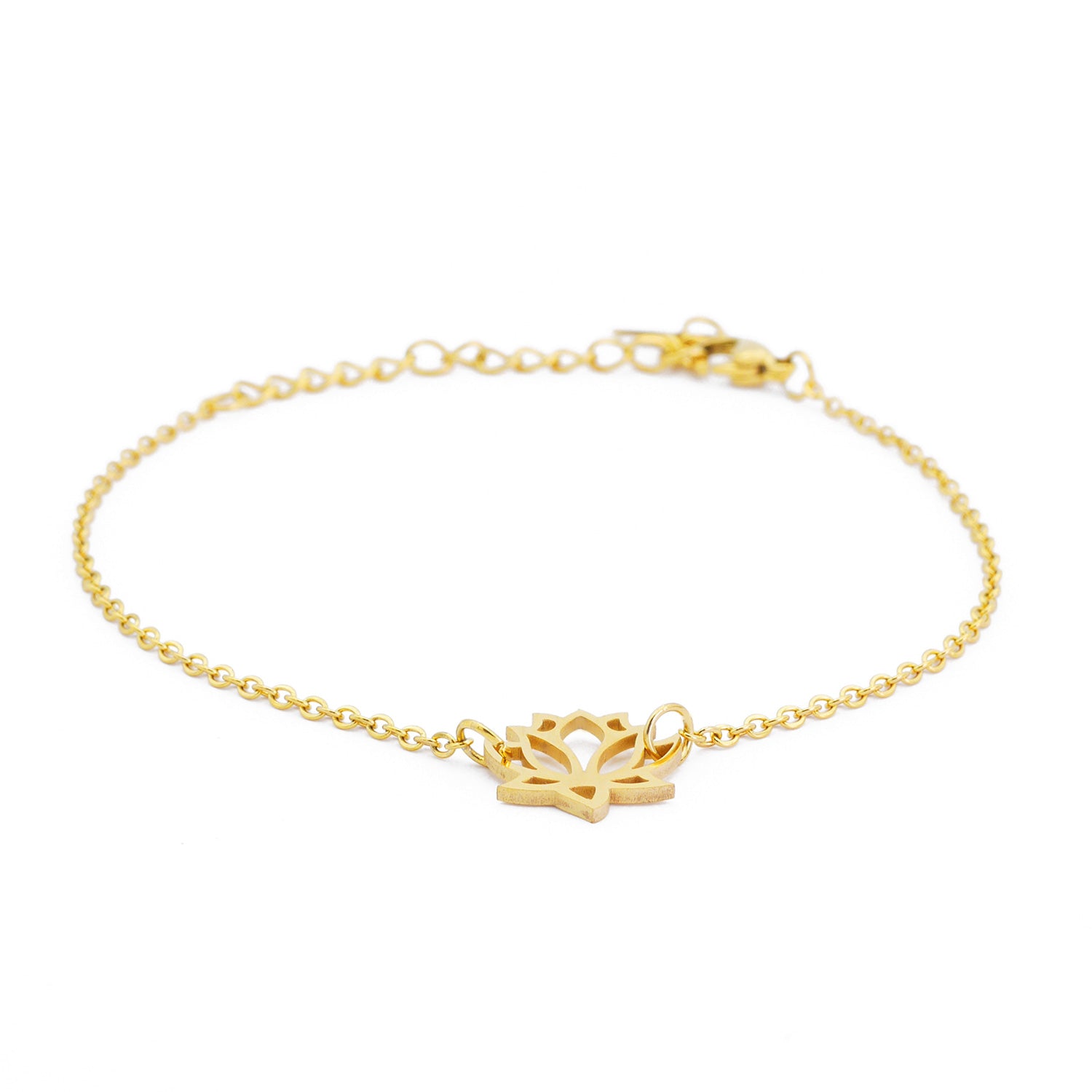 Lotus Armband Gold (vergoldet)