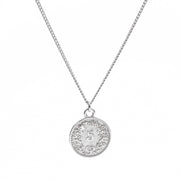 Münzkette aus 925 Sterling Silber