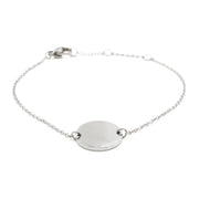 Plaettchen Armband Silber als Gratisgeschenk