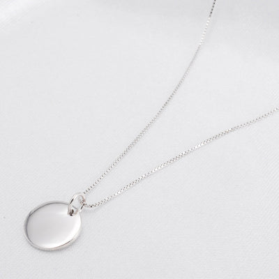 plättchenkette 925 Silber