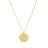 Plättchenkette Gold, vergoldet
