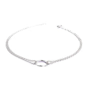 Ring Armband Silber