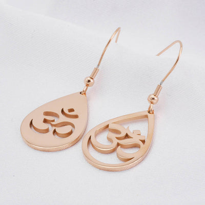 OM Rosegold Ohrringe