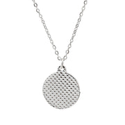 Horus Eye Necklace Silver