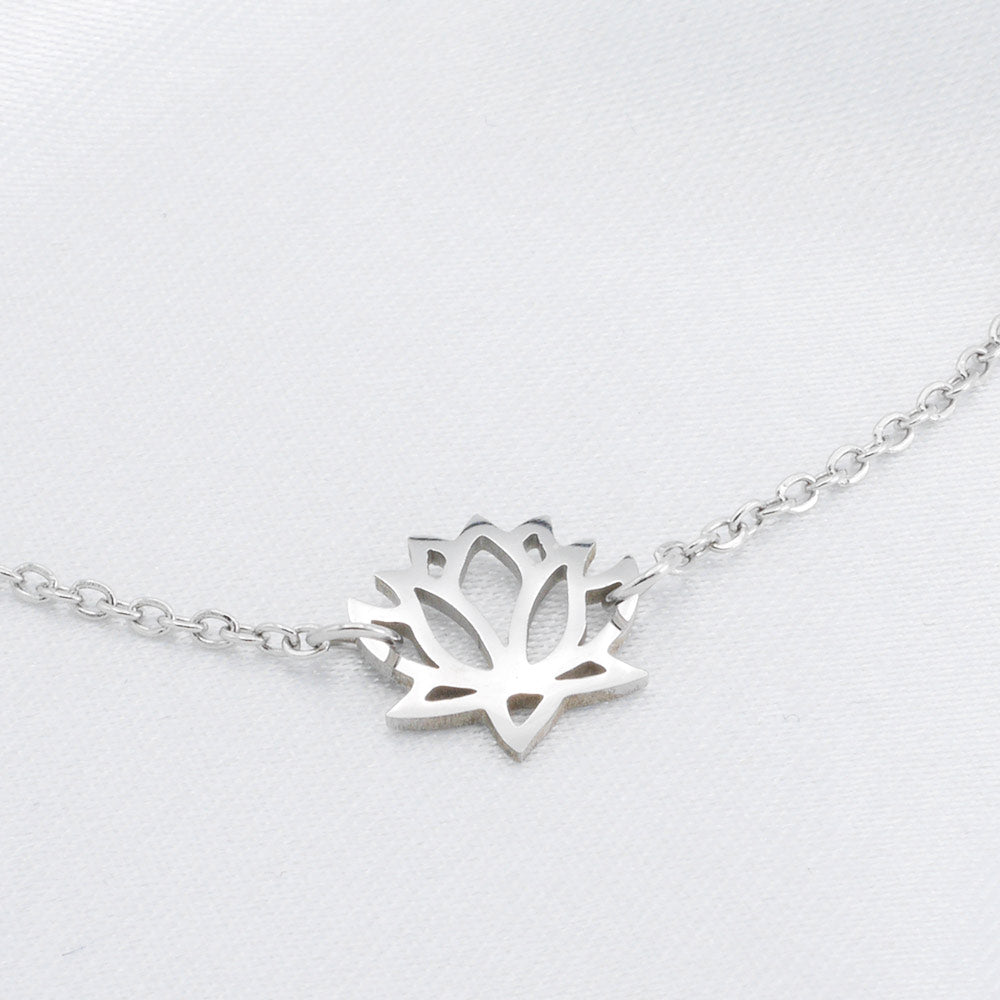 Lotus Armband Silber